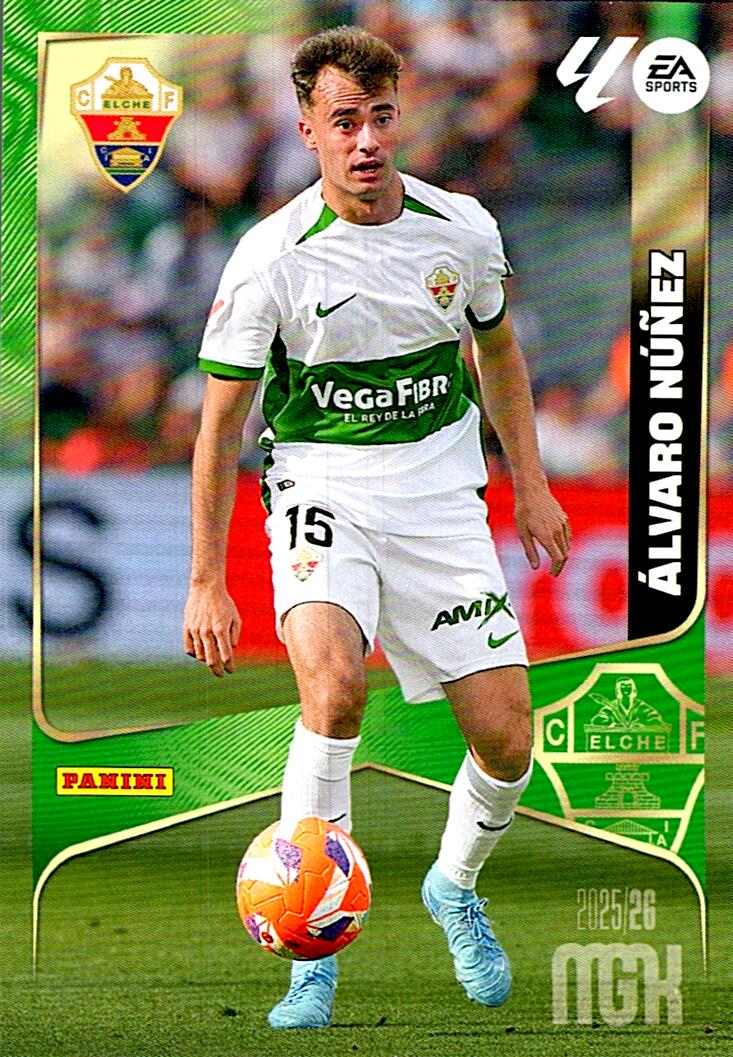 MEGACRACKS 2025/2026 ELCHE CF ALVARO NUÑEZ Nº130