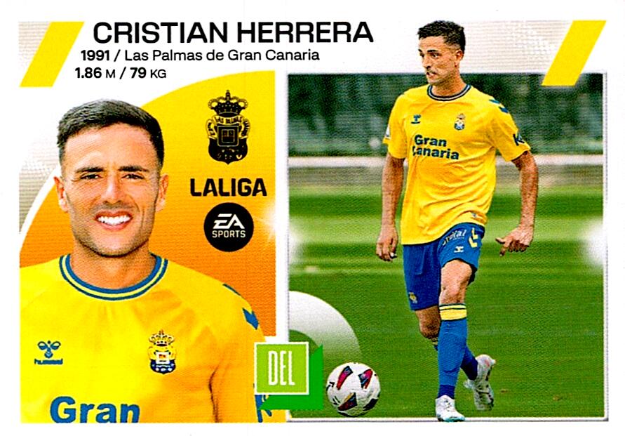 LIGA ESTE 2023/24 CRISTIAN HERRERA UD LAS PALMAS 17 SEGUNDA EDICION