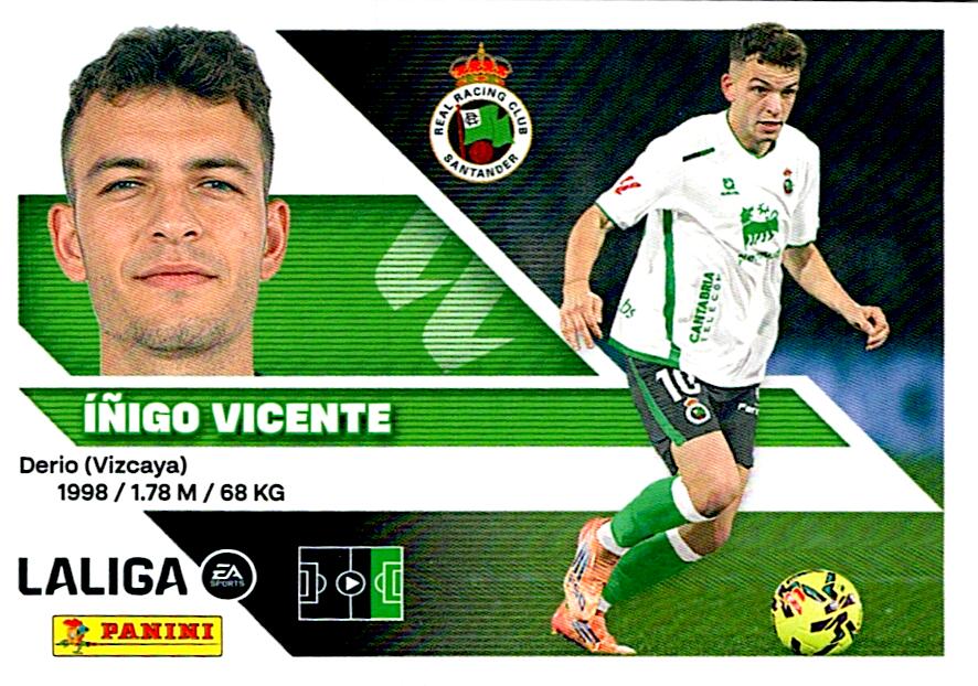 LIGA ESTE 2026/2027  REAL RACING CLUB IÑIGO VICENTE Nº18