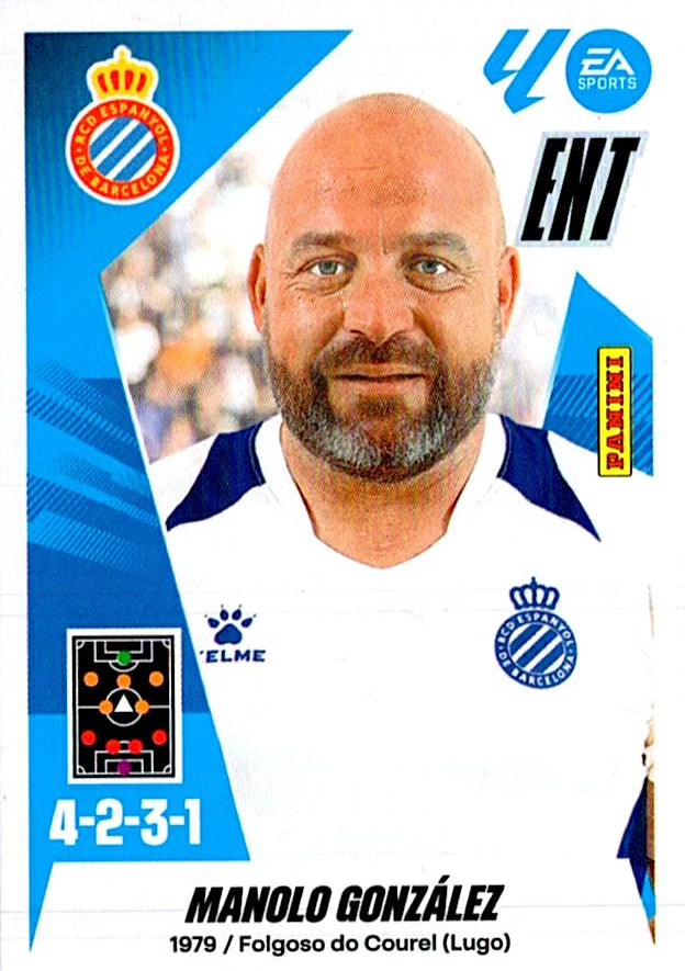 LIGA ESTE 2025/2026 RCD ESPANYOL MANOLO GONZALEZ Nº2