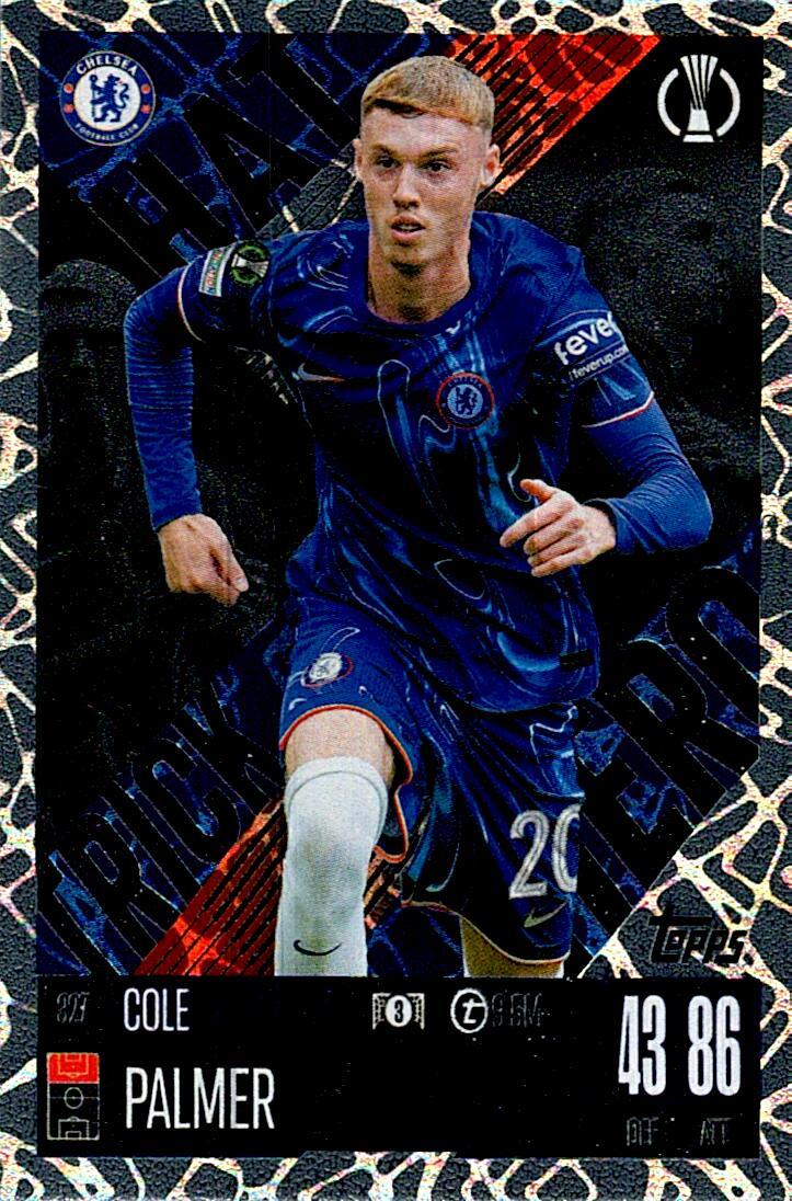Match Attax Extra 2025 Cole Palmer Hat Trick Hero nº327