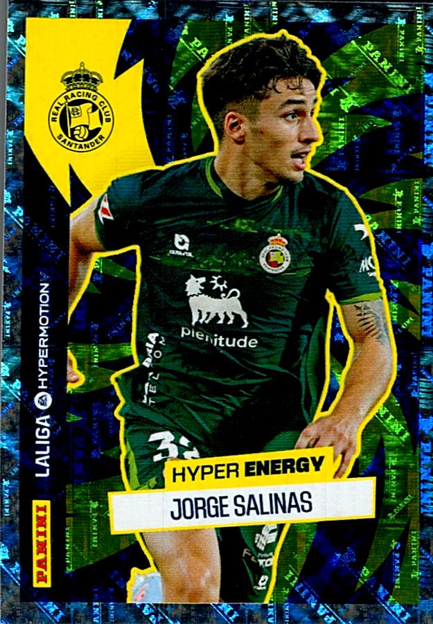 LALIGA HYPERMOTION 2025-26 JORGE SALINAS HYPER ENERGY Nº470