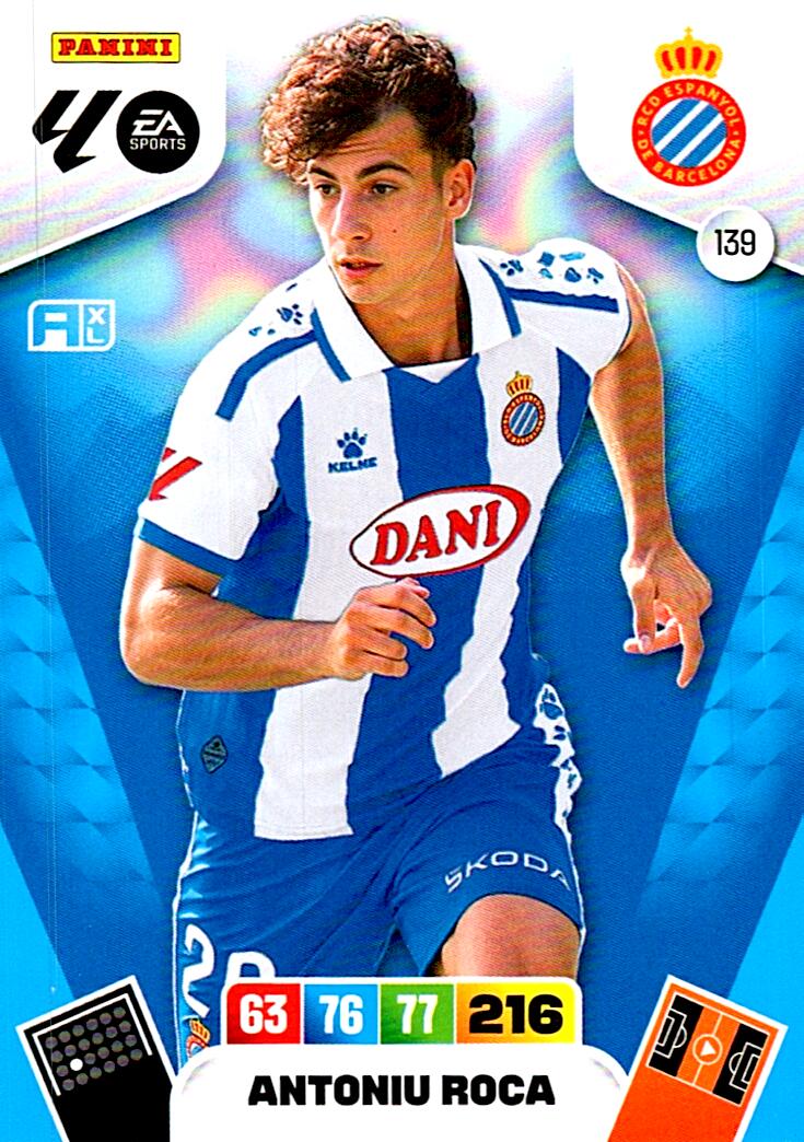 ADRENALYN LA LIGA 2025/2026 ANTONIU ROCA RCD ESPANYOL Nº139
