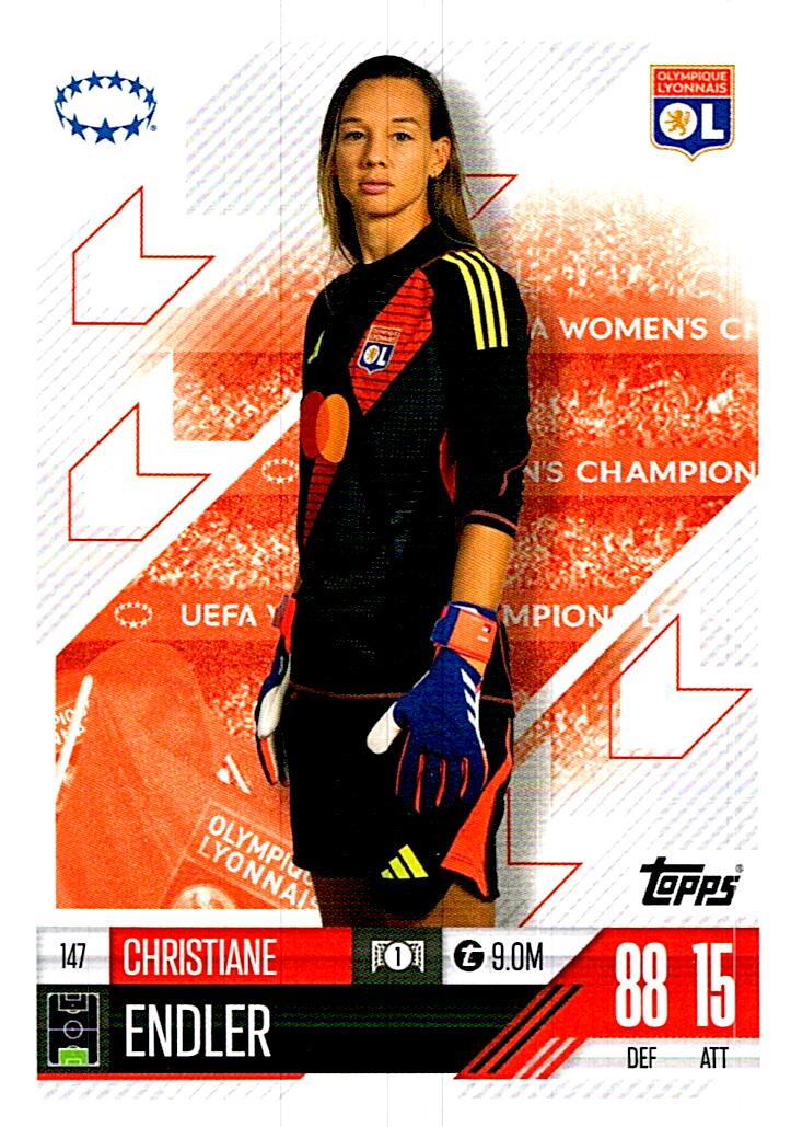 Match Attax Extra 2025 Christiane Endler nº147