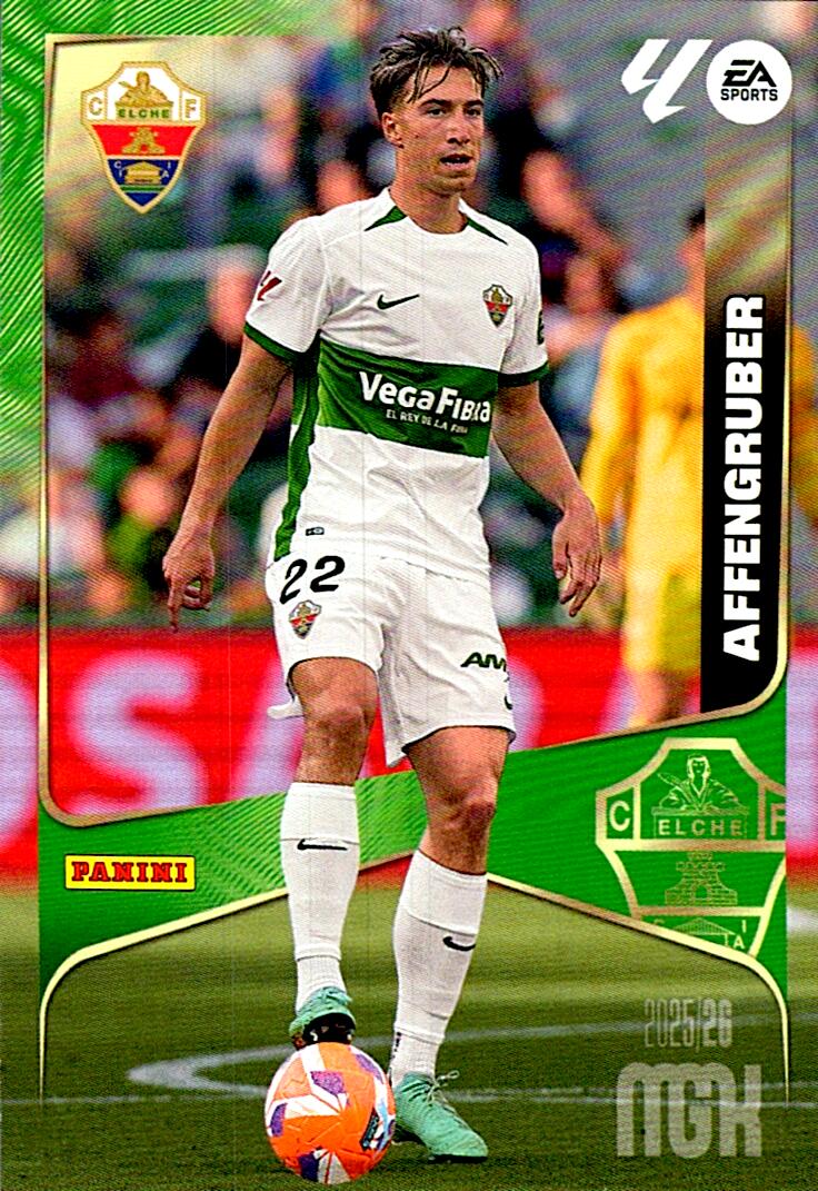 MEGACRACKS 2025/2026 ELCHE CF AFFRENGRUBER Nº131