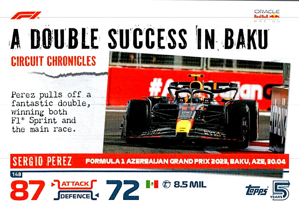 TOPPS TURBO ATTAX 2024 Nº148