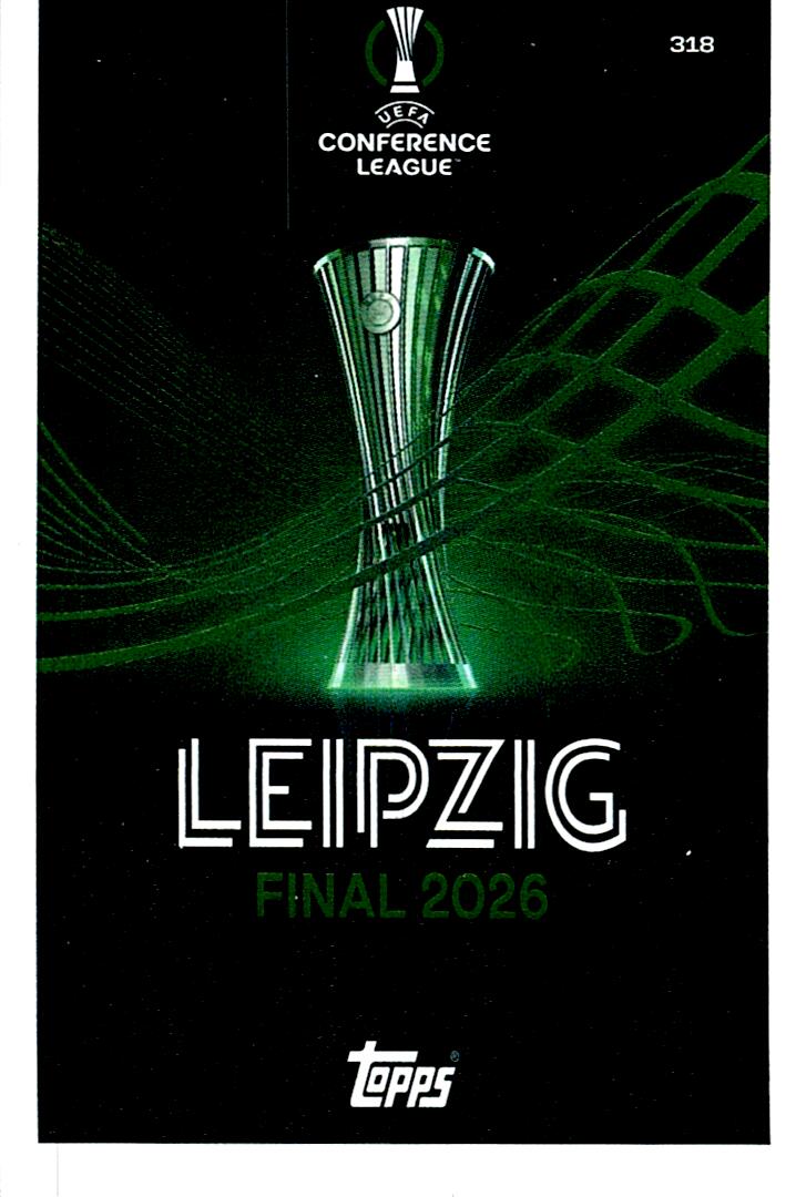 TOPPS MATCH ATTAX EXTRA 2025/26 LEIPZIG FINAL 2016 Nº318