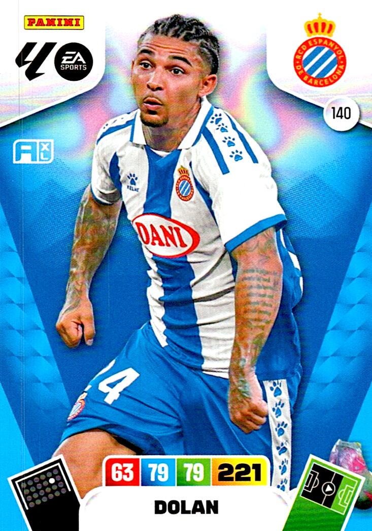 ADRENALYN LA LIGA 2025/2026 DOLAN RCD ESPANYOL Nº140