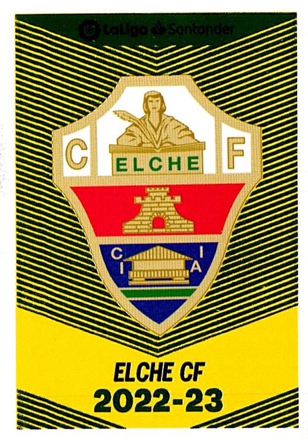Cromo Liga Este 2022/2023 ESCUDO ELCHE CF Nº1
