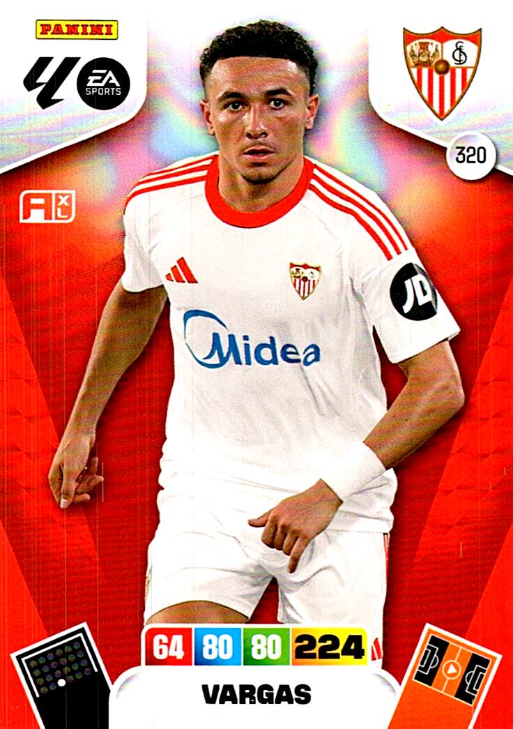 ADRENALYN LA LIGA 2025/2026 VARGAS SEVILLA FC Nº320