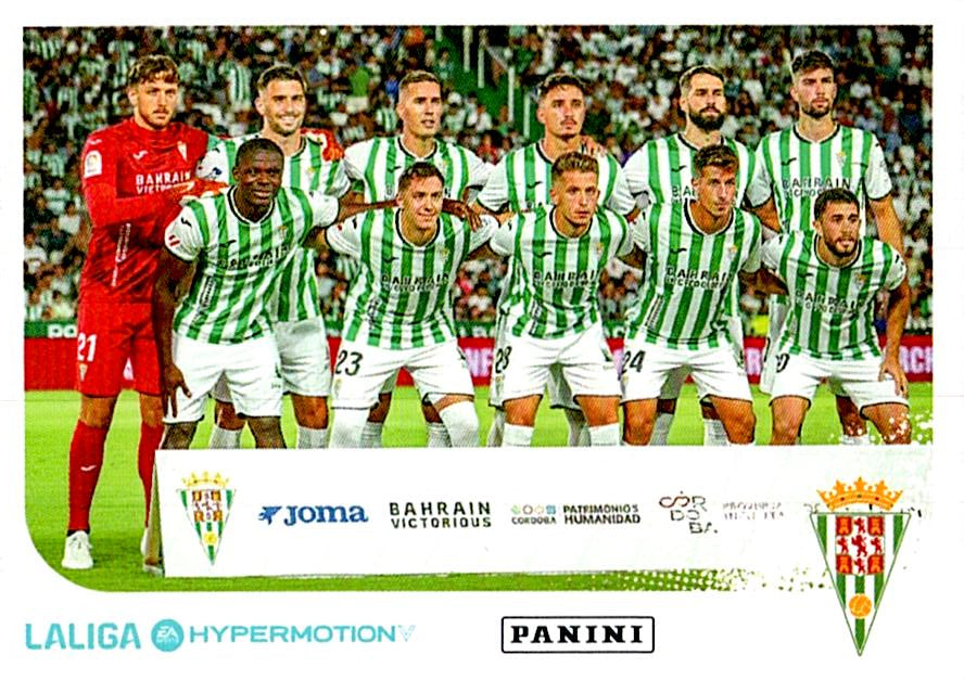 LALIGA HYPERMOTION 2025-26 ALINEACION CORDOBA Nº136