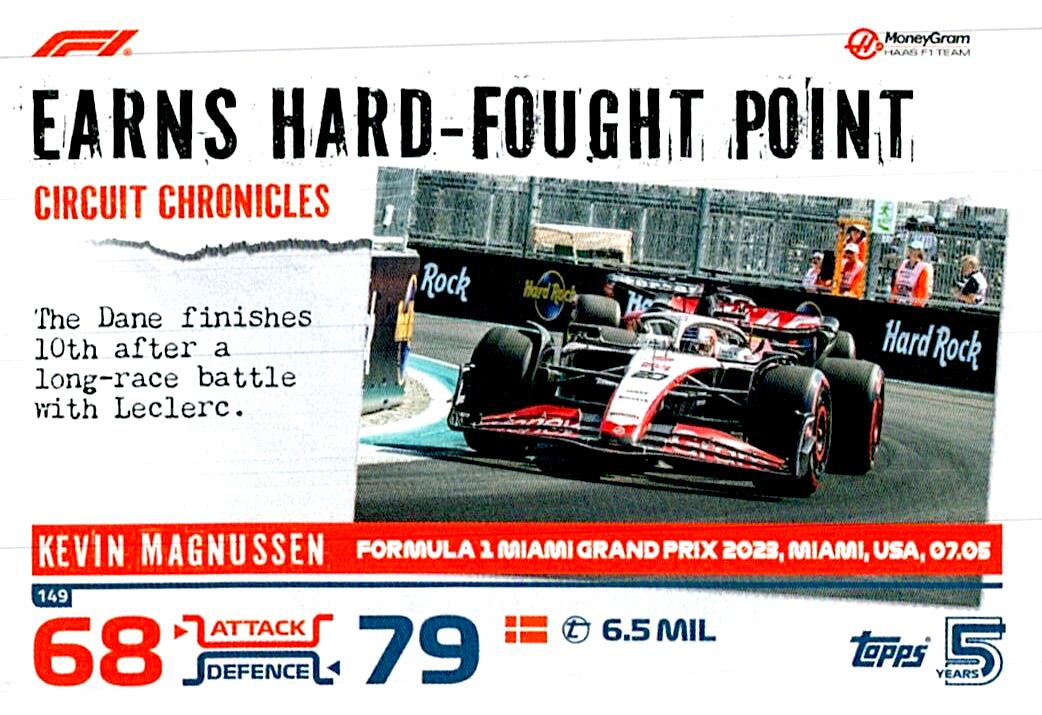 TOPPS TURBO ATTAX 2024 Nº149