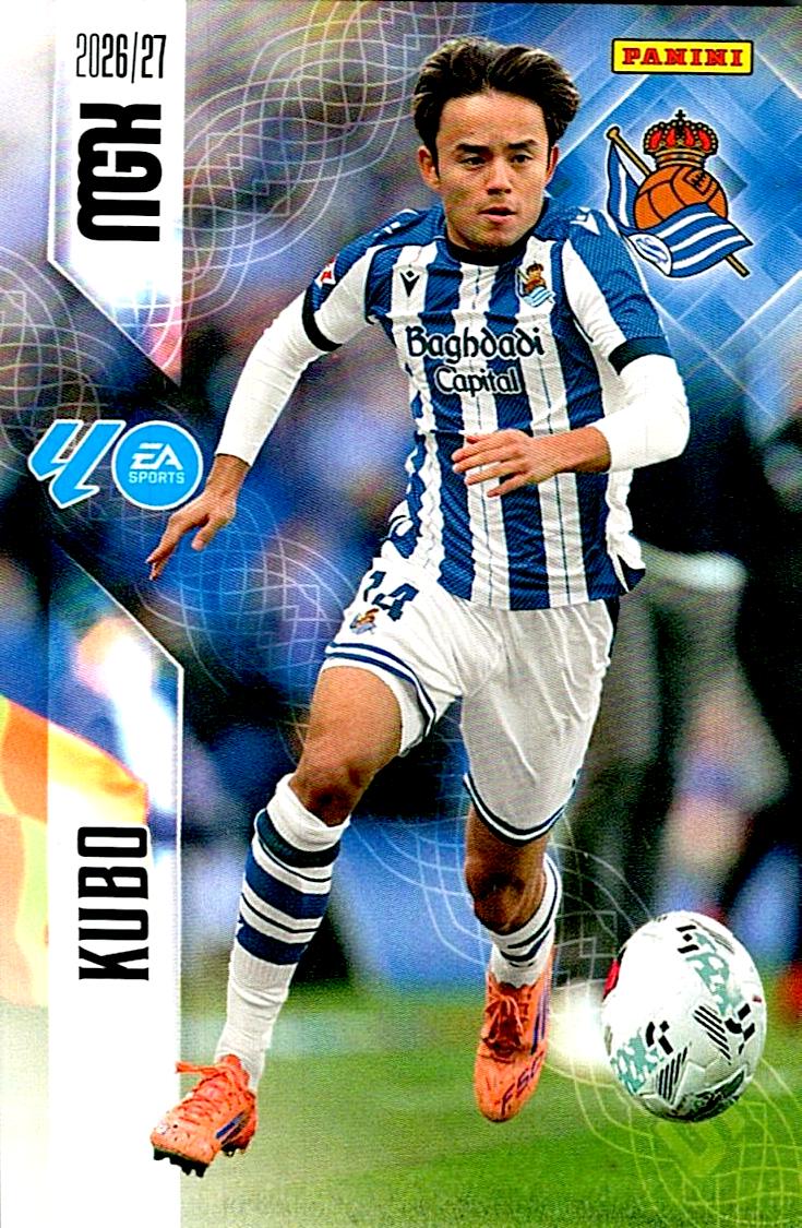 MEGACRACKS 2026/2027 KUBO REAL SOCIEDAD Nº323