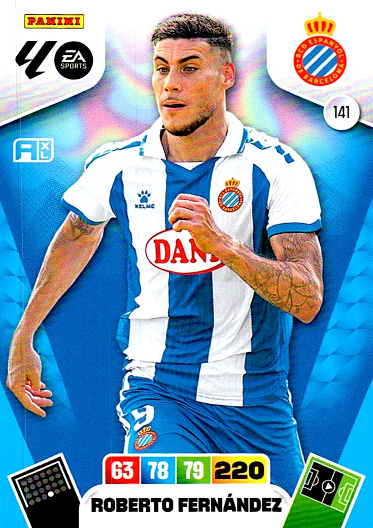 ADRENALYN LA LIGA 2025/2026 ROBERTO FERNANDEZ RCD ESPANYOL Nº141