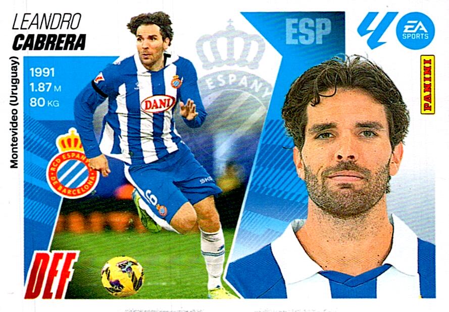 LIGA ESTE 2025/2026 RCD ESPANYOL CABRERA Nº6