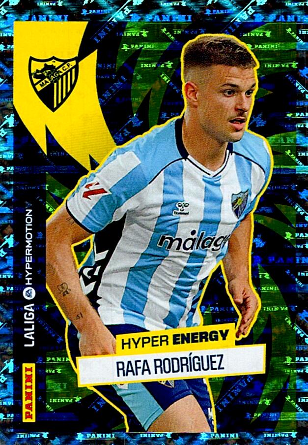 LALIGA HYPERMOTION 2025-26 RAFA RODRIGUEZ HYPER ENERGY Nº473