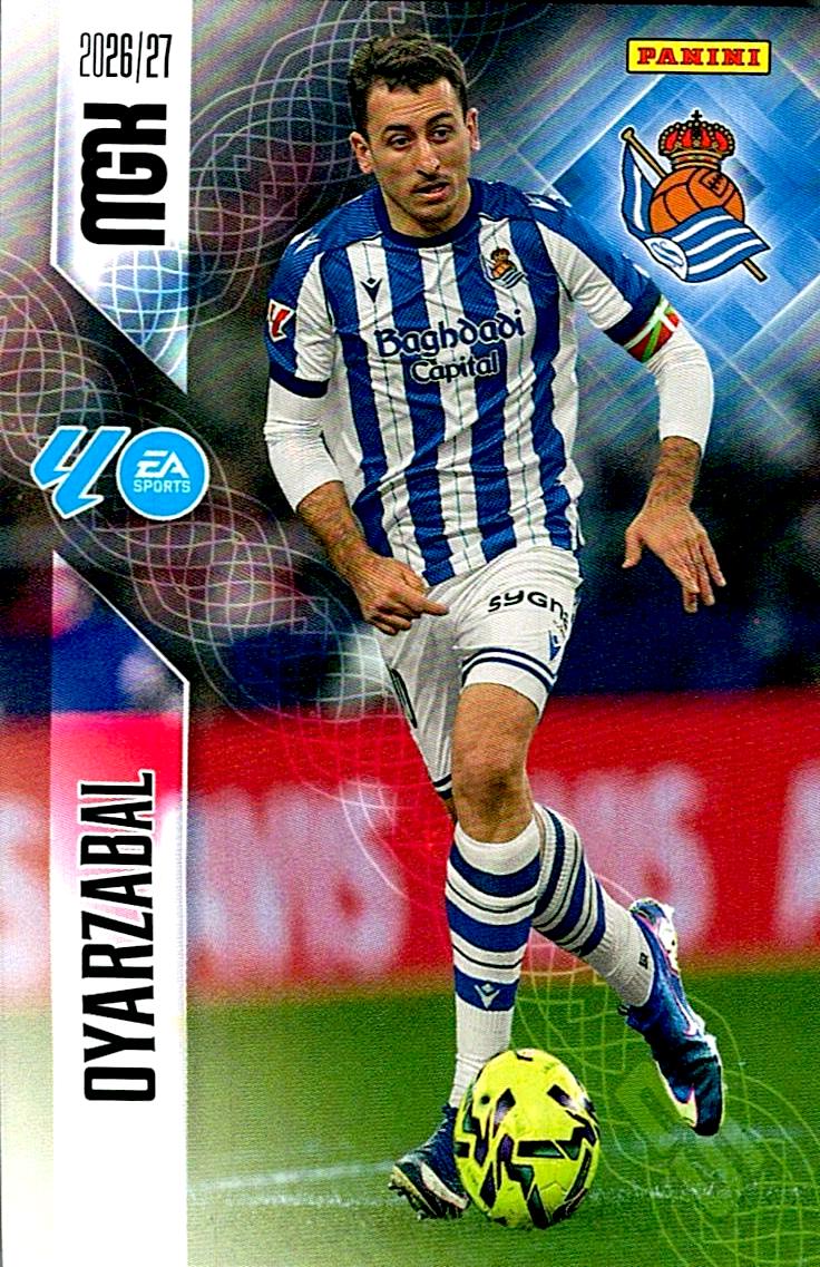 MEGACRACKS 2026/2027 OYARZABAL REAL SOCIEDAD Nº324