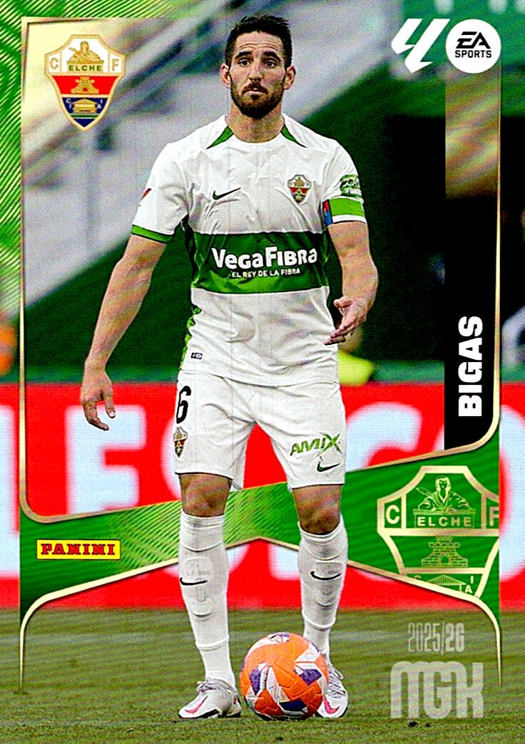 MEGACRACKS 2025/2026 ELCHE CF BIGAS Nº134