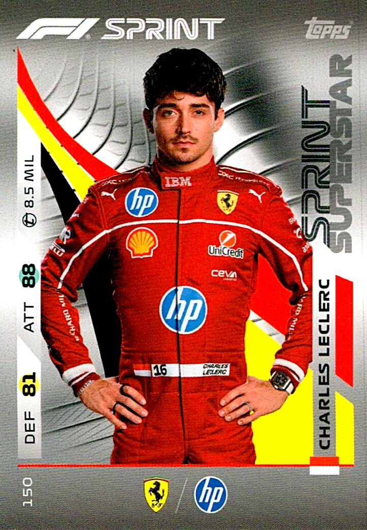 Turbo Attax 2025 SPRINT OSCAR PIASTRI nº150