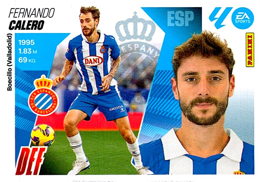 LIGA ESTE 2025/2026 RCD ESPANYOL CALERO Nº7
