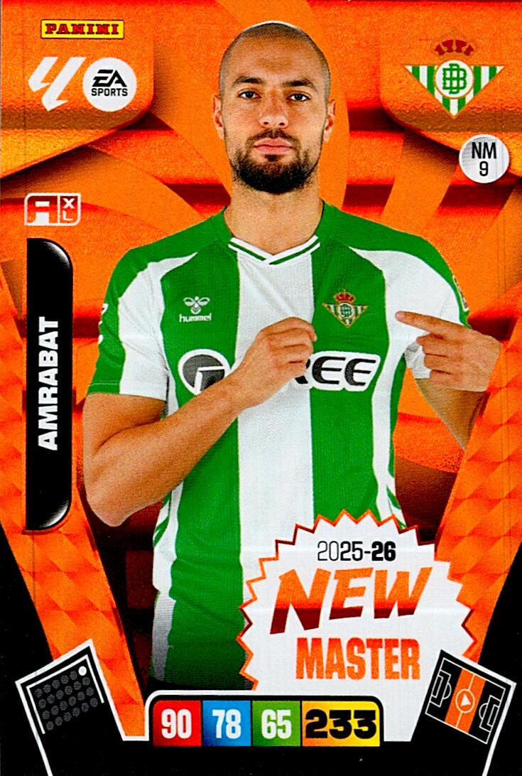 ADRENALYN LA LIGA 2025/2026 AMRABAT NEW MASTER NMº9