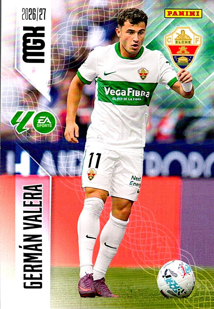 MEGACRACKS 2026/2027 GERMÁN VALERA ELCHE CF Nº153
