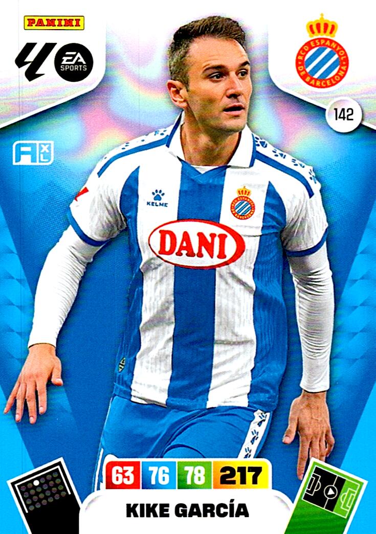ADRENALYN LA LIGA 2025/2026 KIKE GARCIA RCD ESPANYOL Nº142