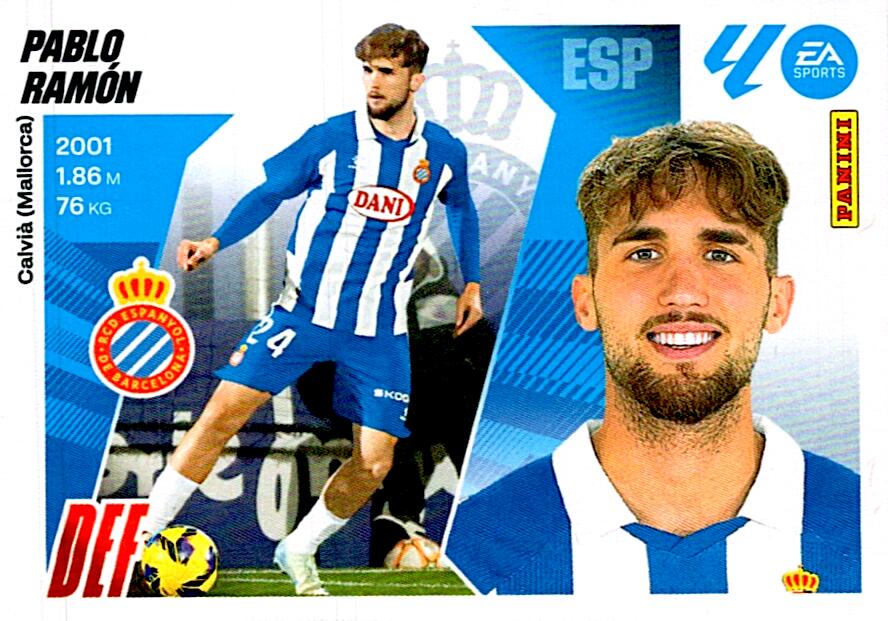 LIGA ESTE 2025/2026 RCD ESPANYOL PABLO RAMON Nº8