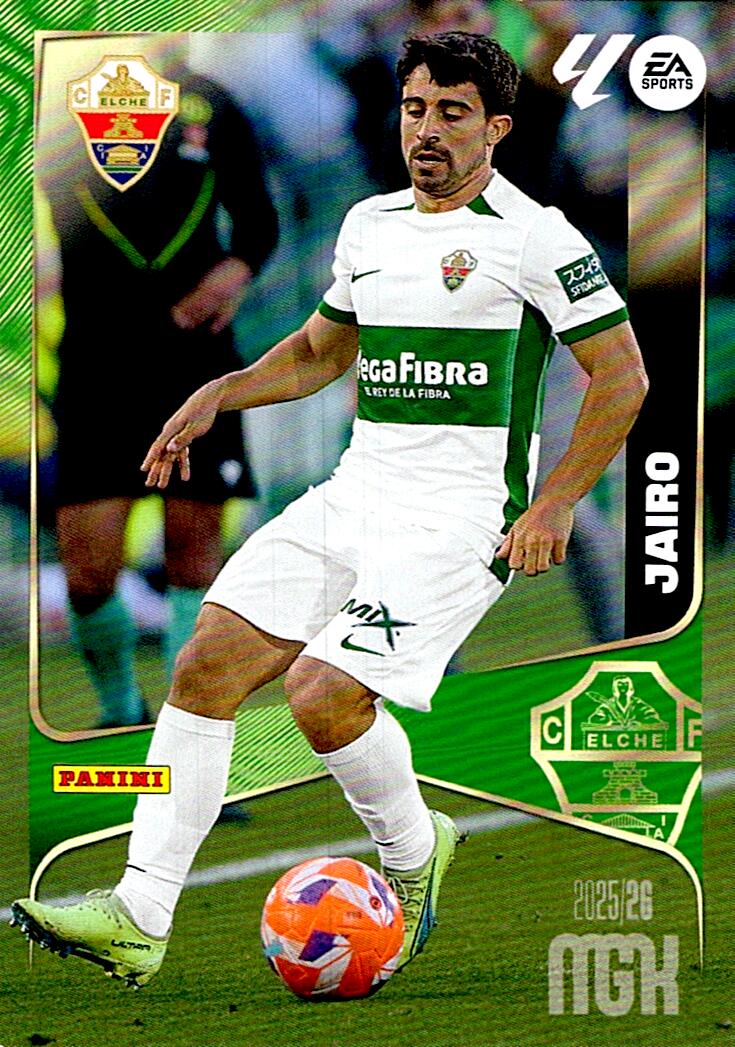 MEGACRACKS 2025/2026 ELCHE CF JAIRO Nº135
