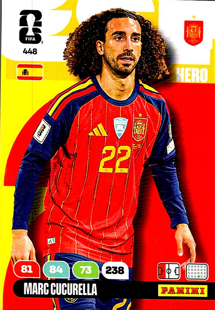 ADRENALYN WORLD CUP 2026 MARC CUCURELLA SPAIN Nº448