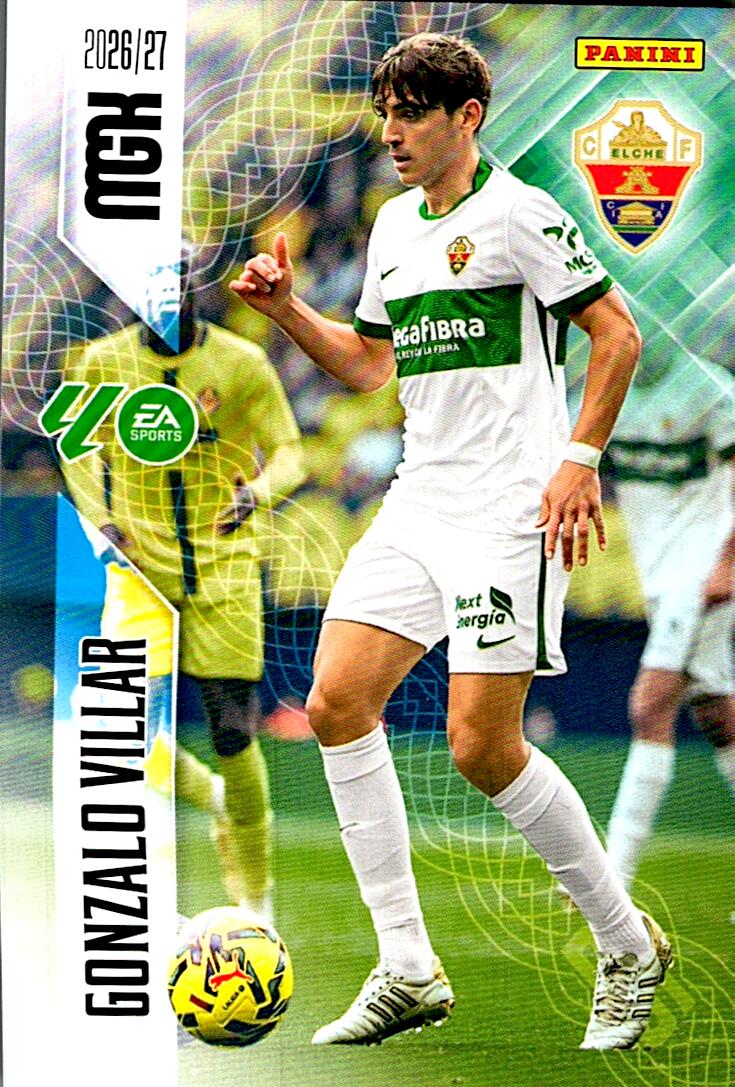 MEGACRACKS 2026/2027 GONZALO VILLAR ELCHE CF Nº154