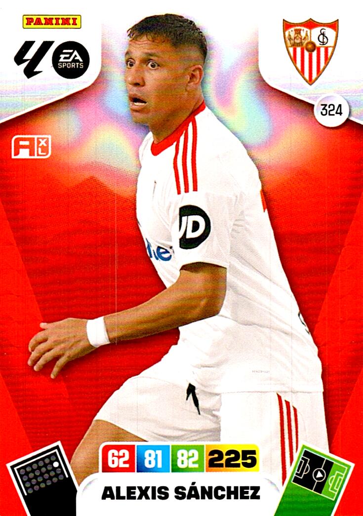 ADRENALYN LA LIGA 2025/2026 ALEXIS SANCHEZ SEVILLA FC Nº324