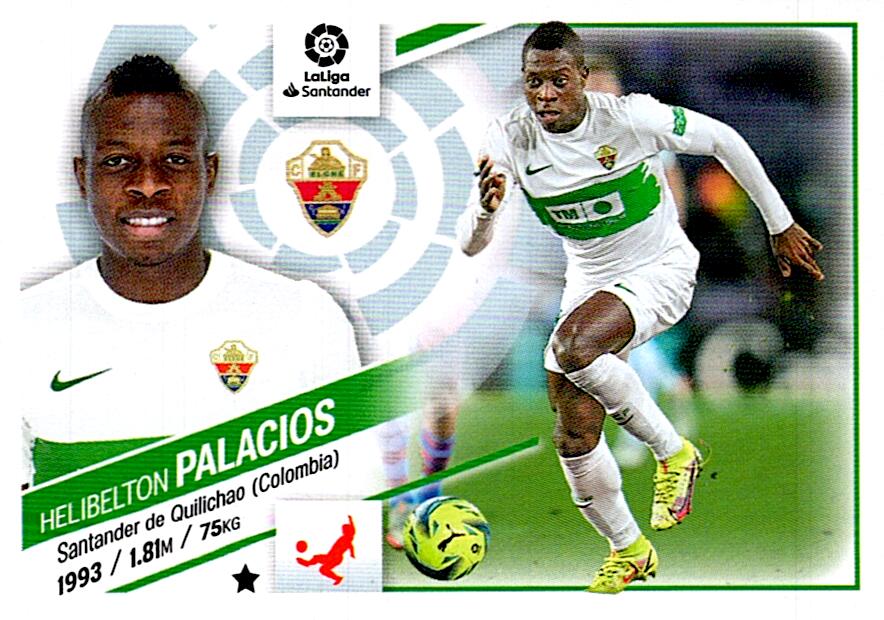 Cromo Liga Este 2022/2023 PALACIOS ELCHE CF Nº5
