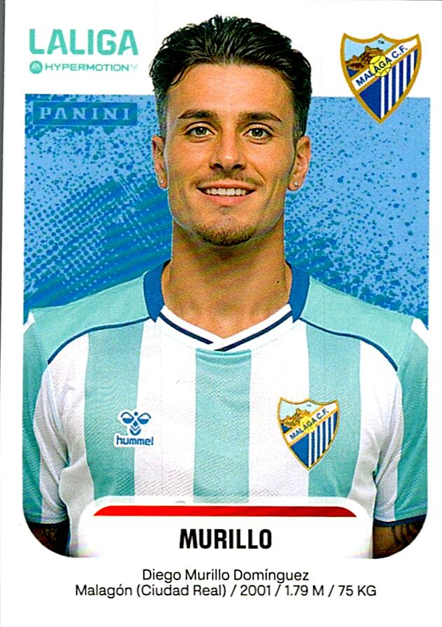 LALIGA HYPERMOTION 2025-26 MURILLO MALAGA Nº292