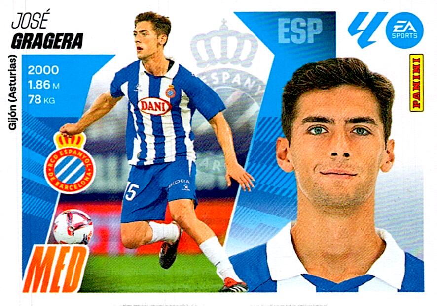 LIGA ESTE 2025/2026 RCD ESPANYOL GRAGERA Nº12