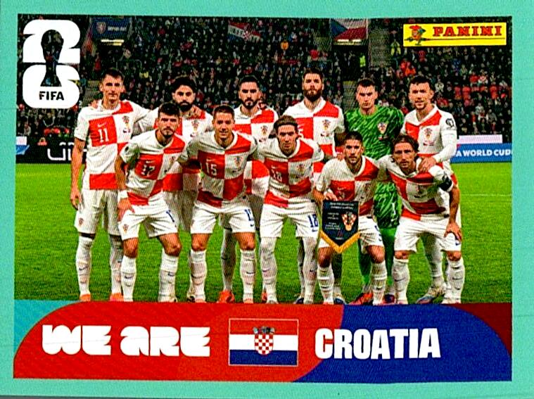 STICKERS FIFA WORLD CUP 2026 ALINEACION NºCRO 13