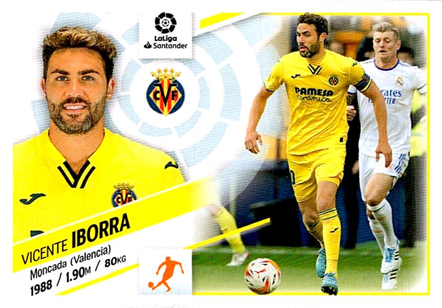 Cromo Liga Este 2022/2023 IBORRA VILLARREAL CF Nº15B