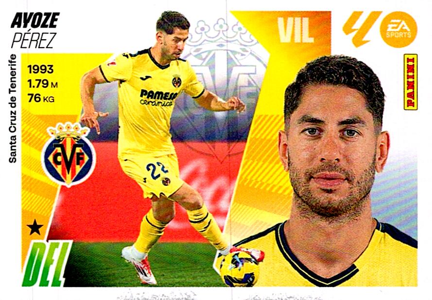 LIGA ESTE 2025/2026 VILLARREAL CF AYOZE Nº19