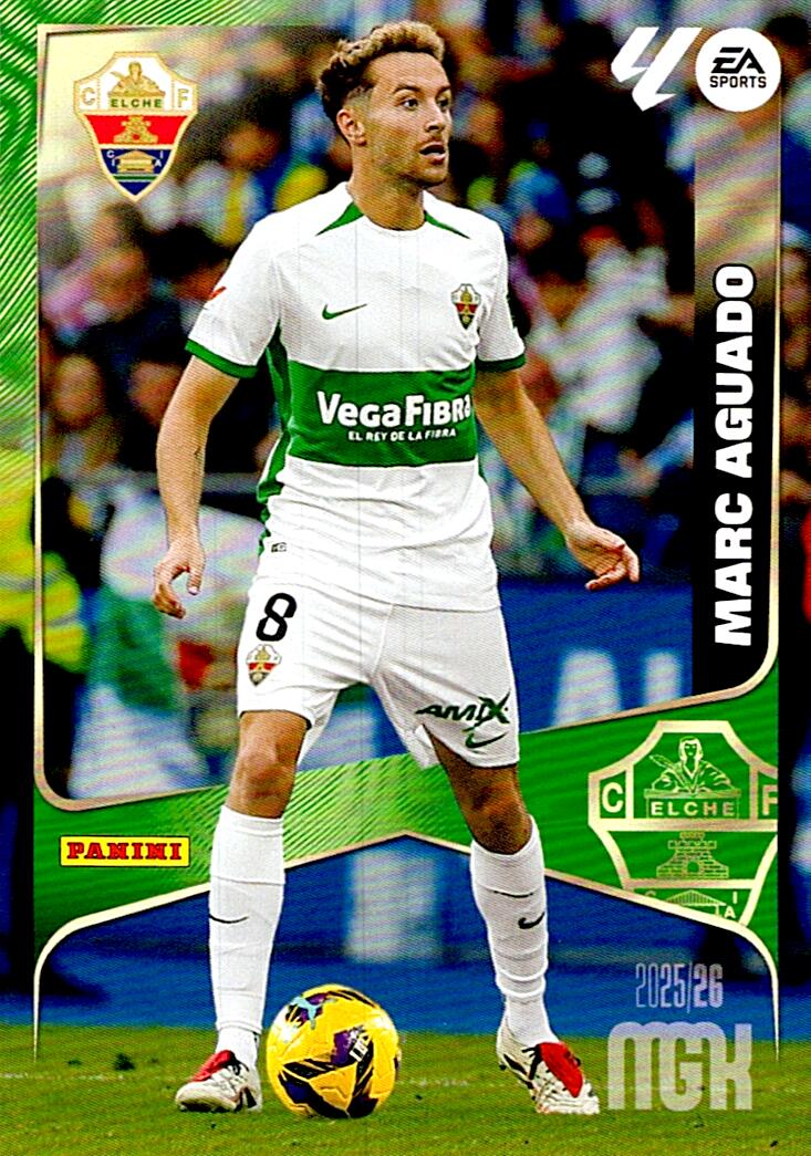 MEGACRACKS 2025/2026 ELCHE CF MARC AGUADO Nº137