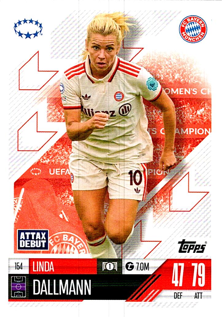 Match Attax Extra 2025 Linda Dallmann nº154