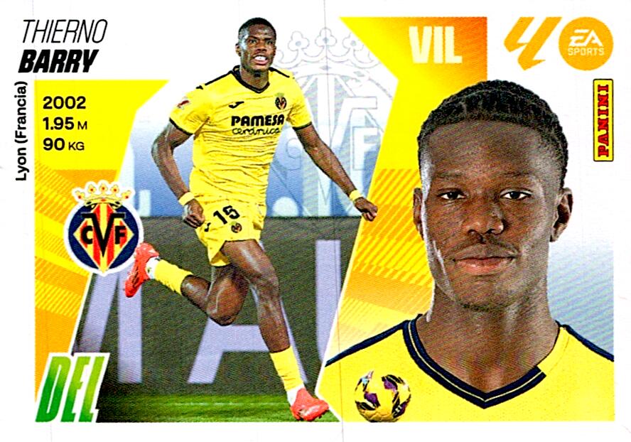 LIGA ESTE 2025/2026 VILLARREAL CF BARRY Nº20