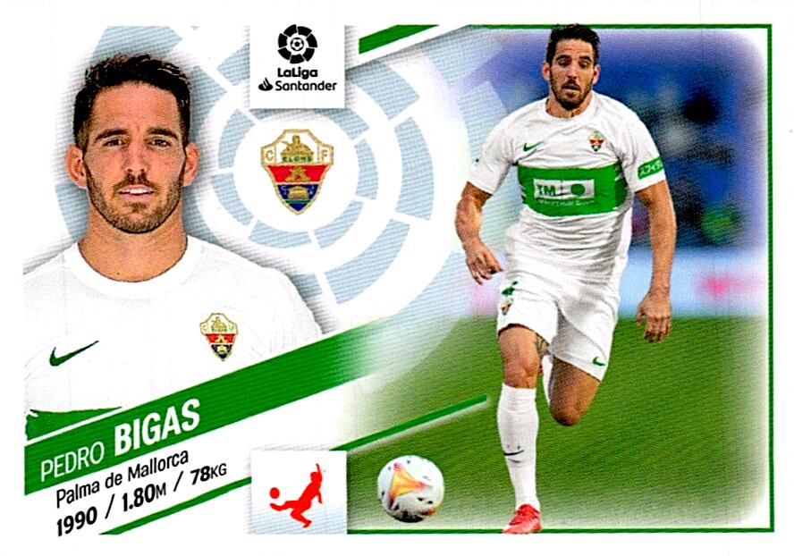 Cromo Liga Este 2022/2023 BIGAS ELCHE CF Nº7