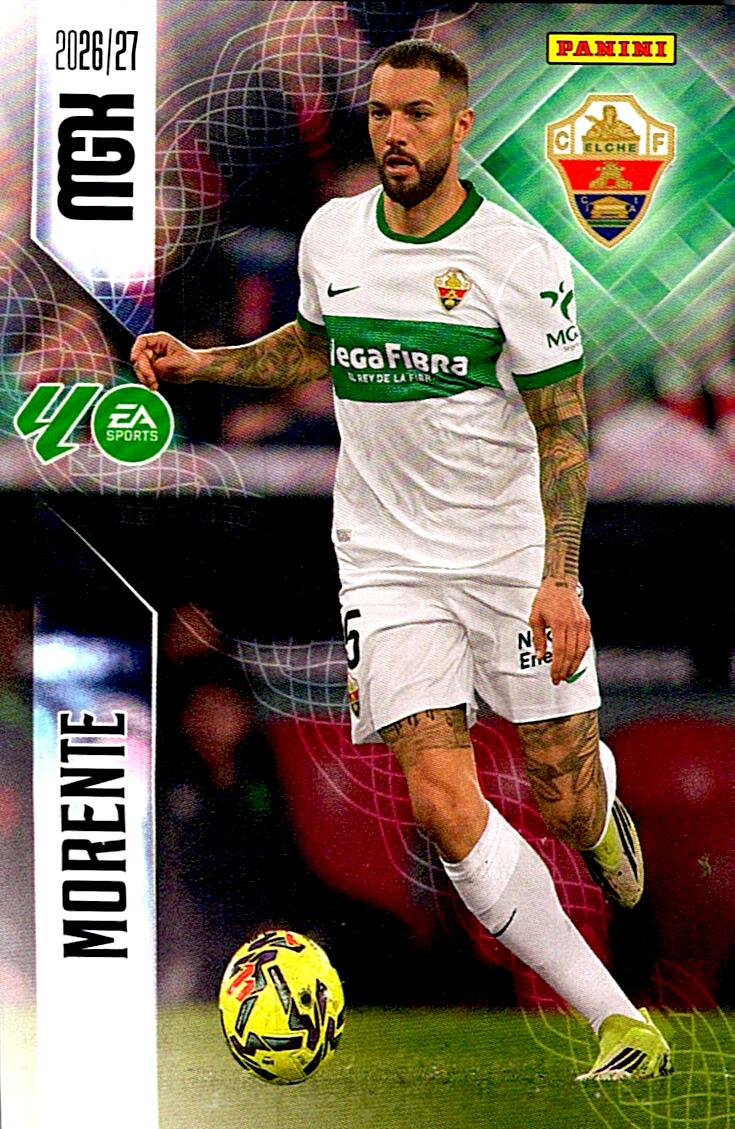 MEGACRACKS 2026/2027 MORENTE ELCHE CF Nº158