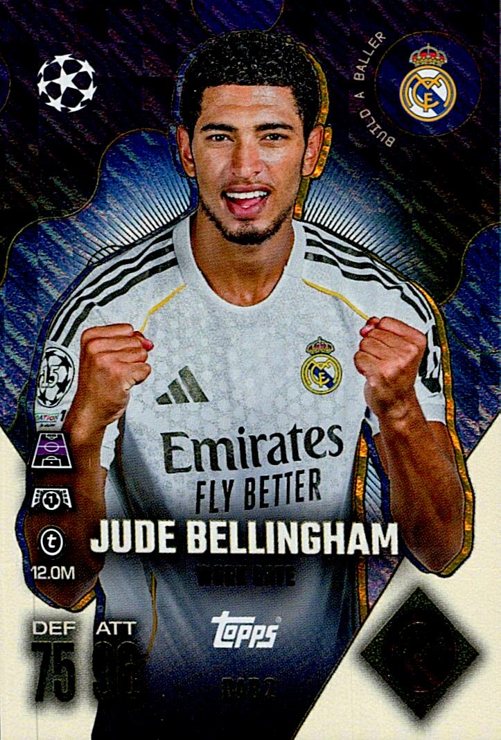 TOPPS MATCH ATTAX EXTRA 2025/26 JUDE BELLINGHAM BUILD A BALLER NºBAB2