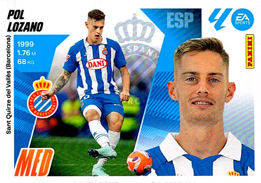 LIGA ESTE 2025/2026 RCD ESPANYOL POL LOZANO Nº15