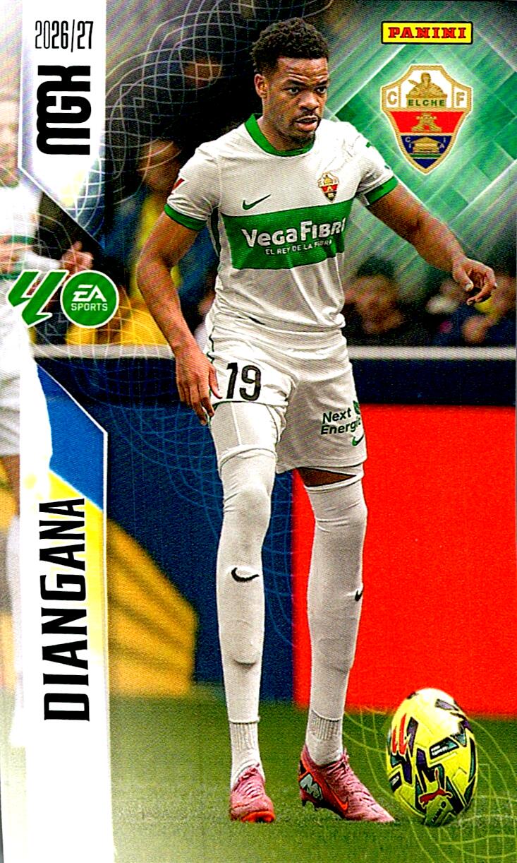 MEGACRACKS 2026/2027 DIANGANA ELCHE CF Nº160