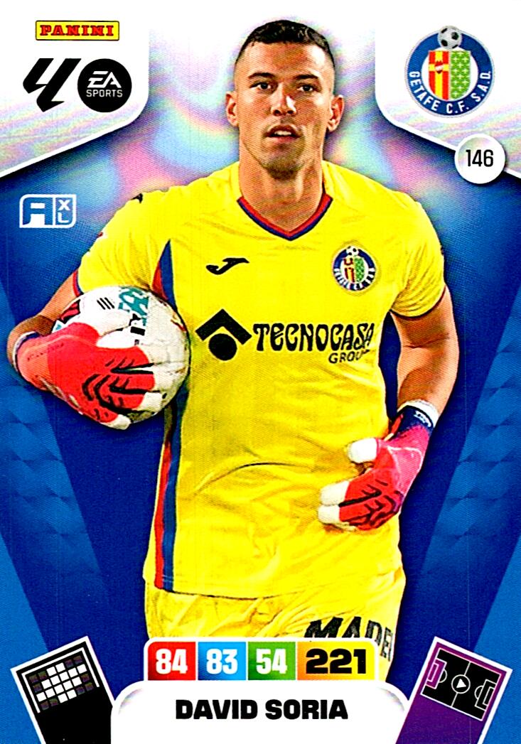 ADRENALYN LA LIGA 2025/2026 DAVID SORIA GETAFE CF Nº146