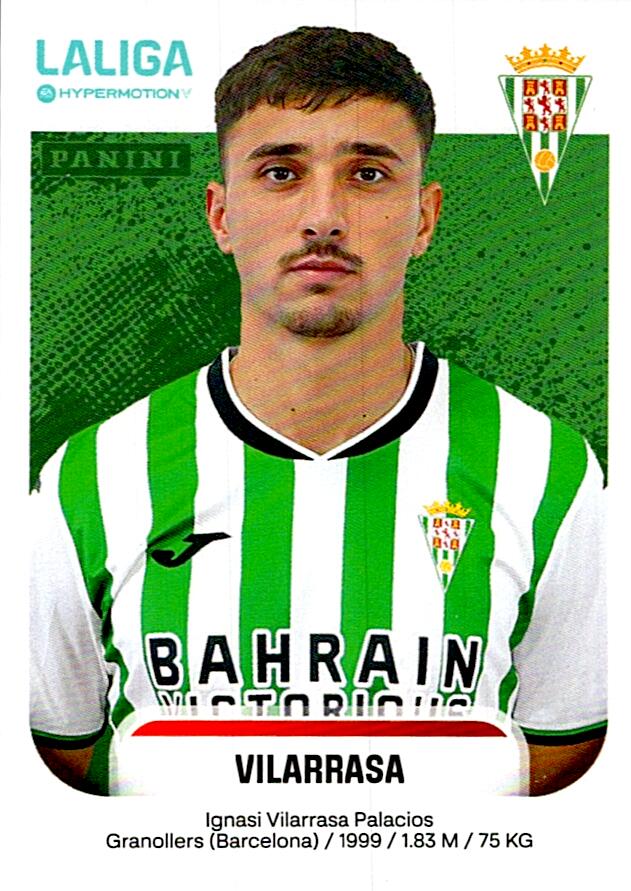 LALIGA HYPERMOTION 2025-26 VILLARRASA CORDOBA Nº144