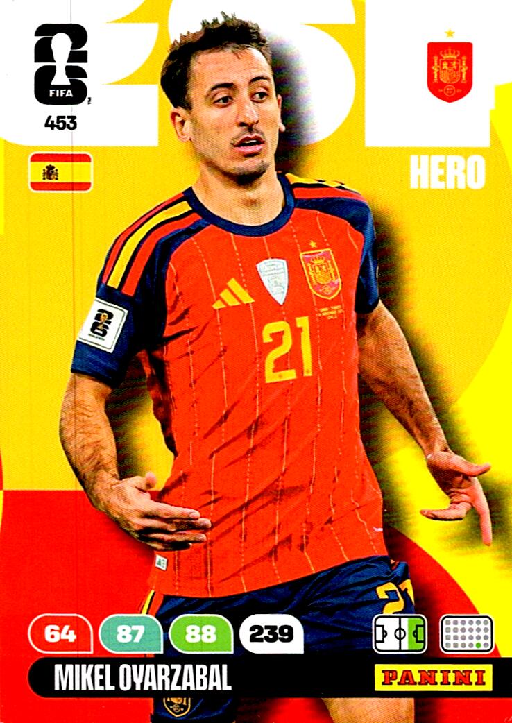 ADRENALYN WORLD CUP 2026 MIKEL OYARZABAL SPAIN Nº453