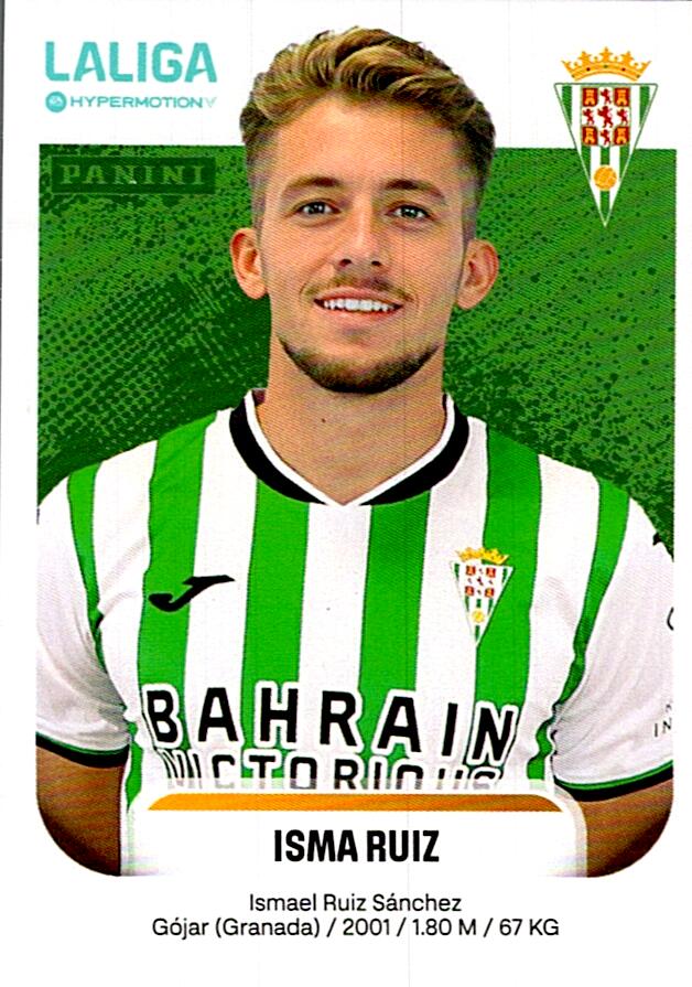 LALIGA HYPERMOTION 2025-26 ISMA RUIZ CORDOBA Nº145